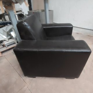 SILLON DE POLIPIEL MARRON