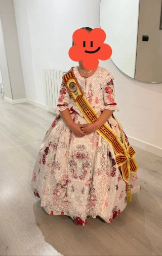 Traje Fallera Niña 3-4 años