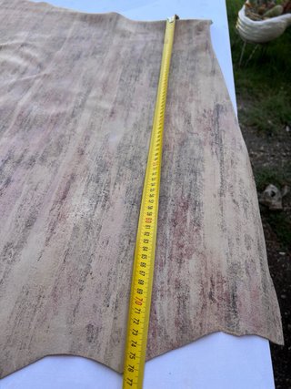Retal de piel Serraje vacuno 1 mm de grosor.