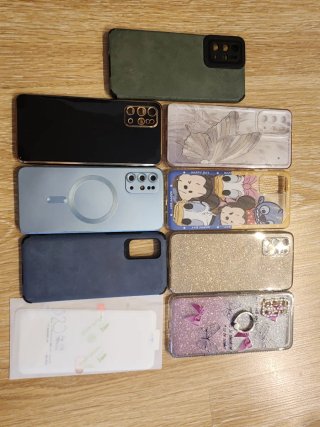 8 Fundas y 2 protectores Samsung S20 Plus