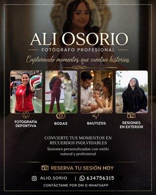 Servicio de Fotografía para todo tipo de Eventos