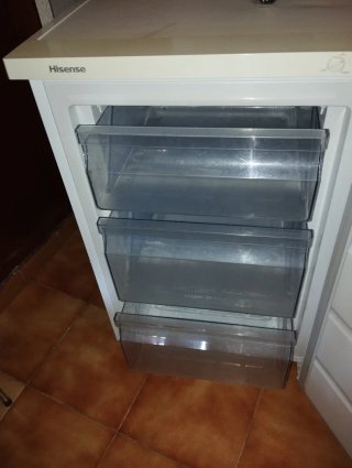 Frigorífico Hisense blanco 83.  56. 56