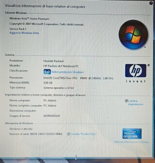 Computer portatile HP