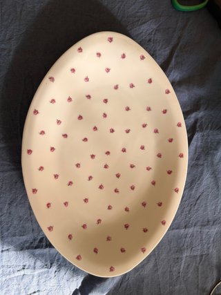 Gran ensaladera G. Boyer Limoges floral