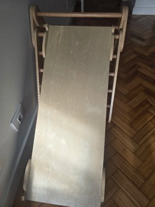 Triangolo Pikler e Altalena in Legno