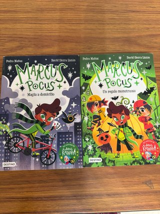 Dos libros de Marcus Pocus: volumen 1 y 2