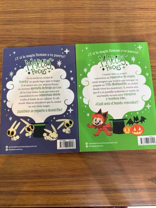 Dos libros de Marcus Pocus: volumen 1 y 2