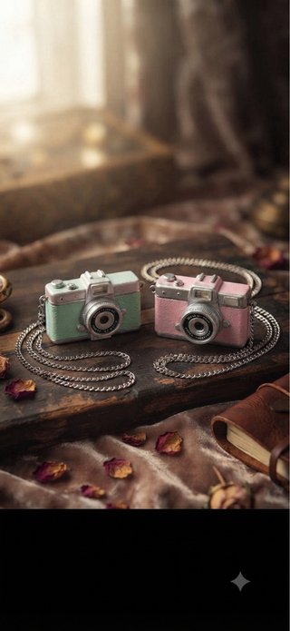 Mini fotocamere retrò vintage+scheda SD da 16 GB in regalo.
