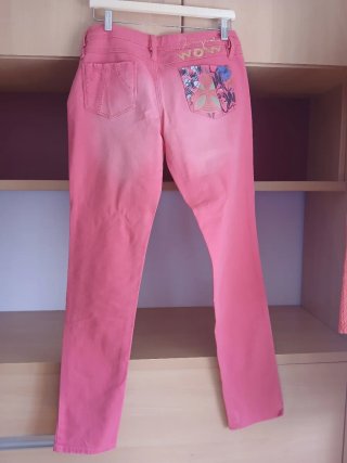 Pantalones Desigual rosas