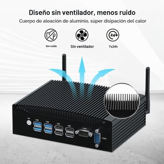 Mini PC Industrial sin Ventilador i5 Win. 11 Pro