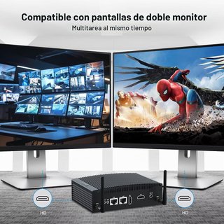 Mini PC Industrial sin Ventilador i5 Win. 11 Pro