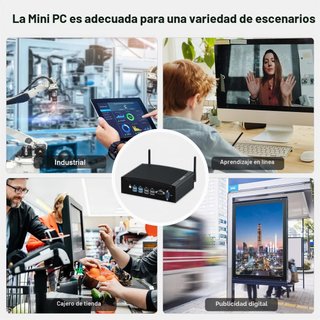 Mini PC Industrial sin Ventilador i5 Win. 11 Pro