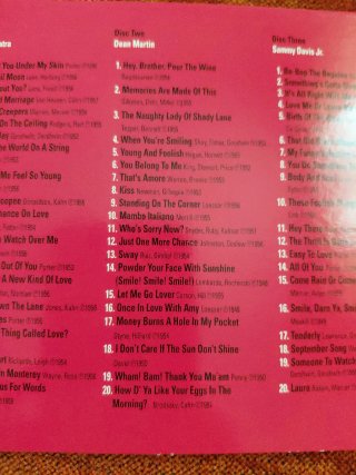 The Rat Pack The Big Three 3 CD Set