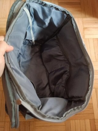 Bolsa para carrito de bebé gris