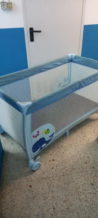 Cuna de viaje Asalvo + colchón