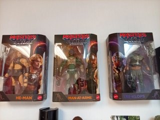 Lote 3 Figuras Masters del Universo Mattel 1:10