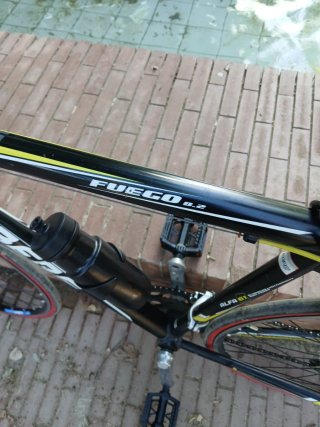 Bicicleta de carrera aluminio