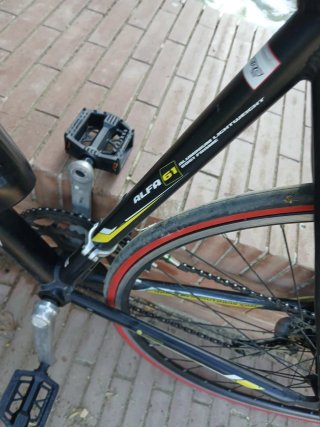 Bicicleta de carrera aluminio