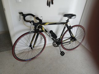 Bicicleta de carrera aluminio xs