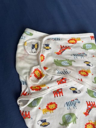 Saco/manta arrullo bebé estampado animales