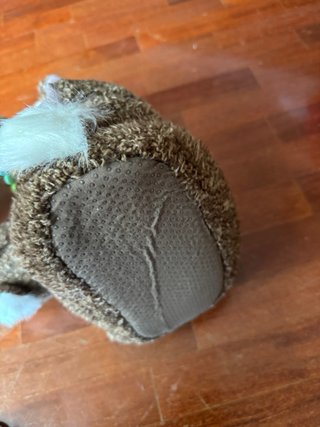 Pantofole coniglio peluche marroni tg 39