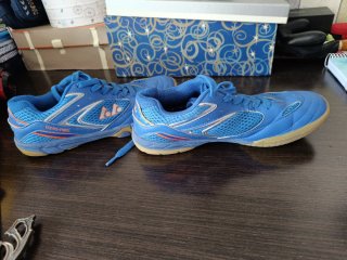 Zapatillas de tenis de mesa azules