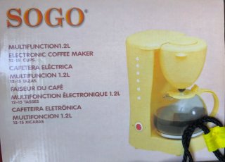 Cafetera SOGO Multifunción 1.2L