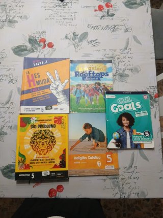 Libros de texto 5°primaria