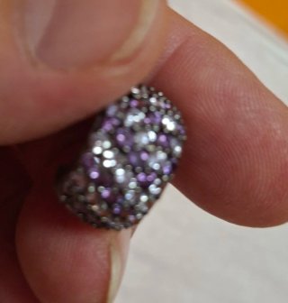 Pendientes Desparejados de plata.