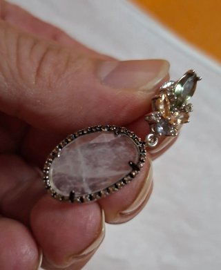 Pendientes Desparejados de plata.