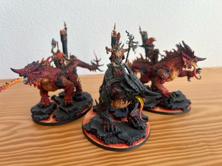 3 Magmadroth con Matafuegos