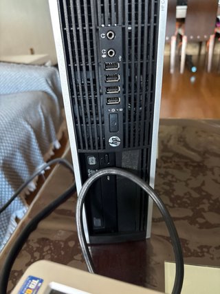 Ordenador HP Negro Funciona Correctamente