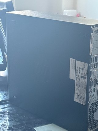 Ordenador HP Negro Funciona Correctamente