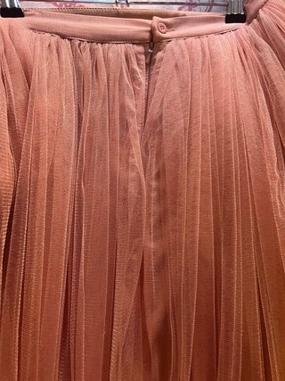 Falda maxi tul Little Mistress rosa