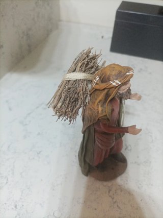 Figura Belén Pastor con Leña