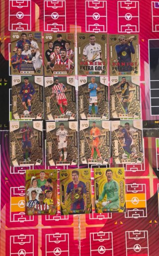 Lote Panini Adrenalyn XL 2025-2026