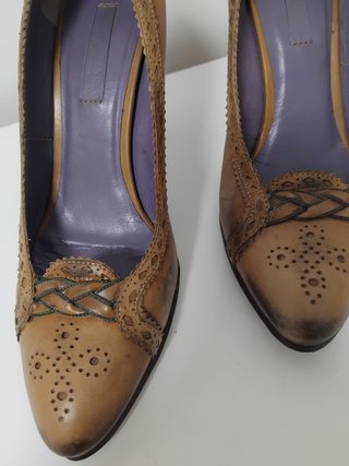 Zapatos bronce originales Bottega Venetta talla 36
