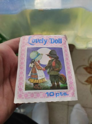 Sobre de cromos Lovely Doll 10 pts