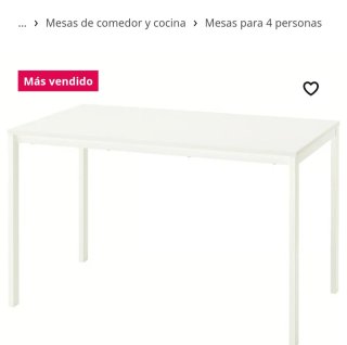 Mesa Comedor Cocina Blanca Ikea