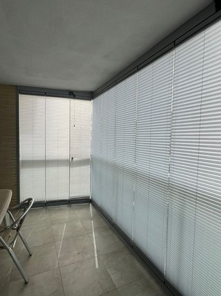Estores Plisados PROFTEK para Cortinas de Cristal