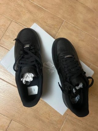 Zapatillas Nike Air Force 1 Talla 40.5 Negras