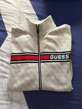 Chaqueta Guess Beige y Roja