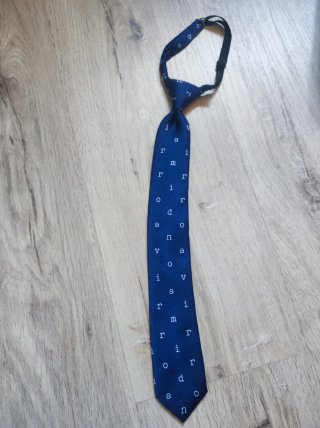 Traje de Comunión Azul y Blanco Talla 8-9