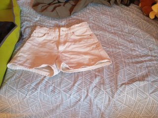 Shorts blancos de mujer
