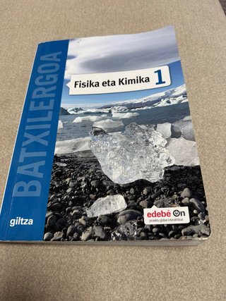 Fisika eta kimika 1, Batxilergoa