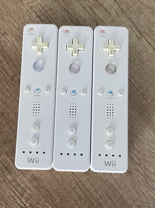 Lote 3 mandos Nintendo Wii