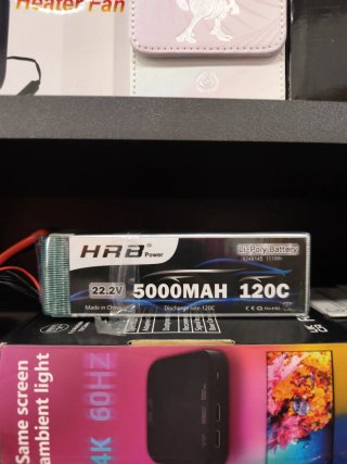 Batería Li-Poly HRB Power 5000mAh 120C