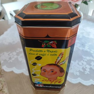 Coppia barattoli caffè Passalacqua