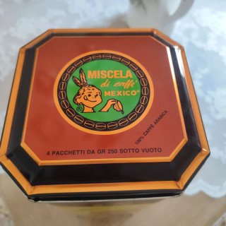Coppia barattoli caffè Passalacqua