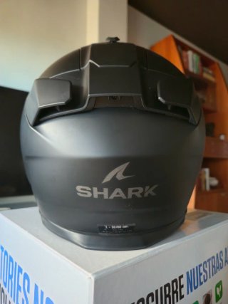 Casco Shark D-skwal 3 Negro Mate Talla L